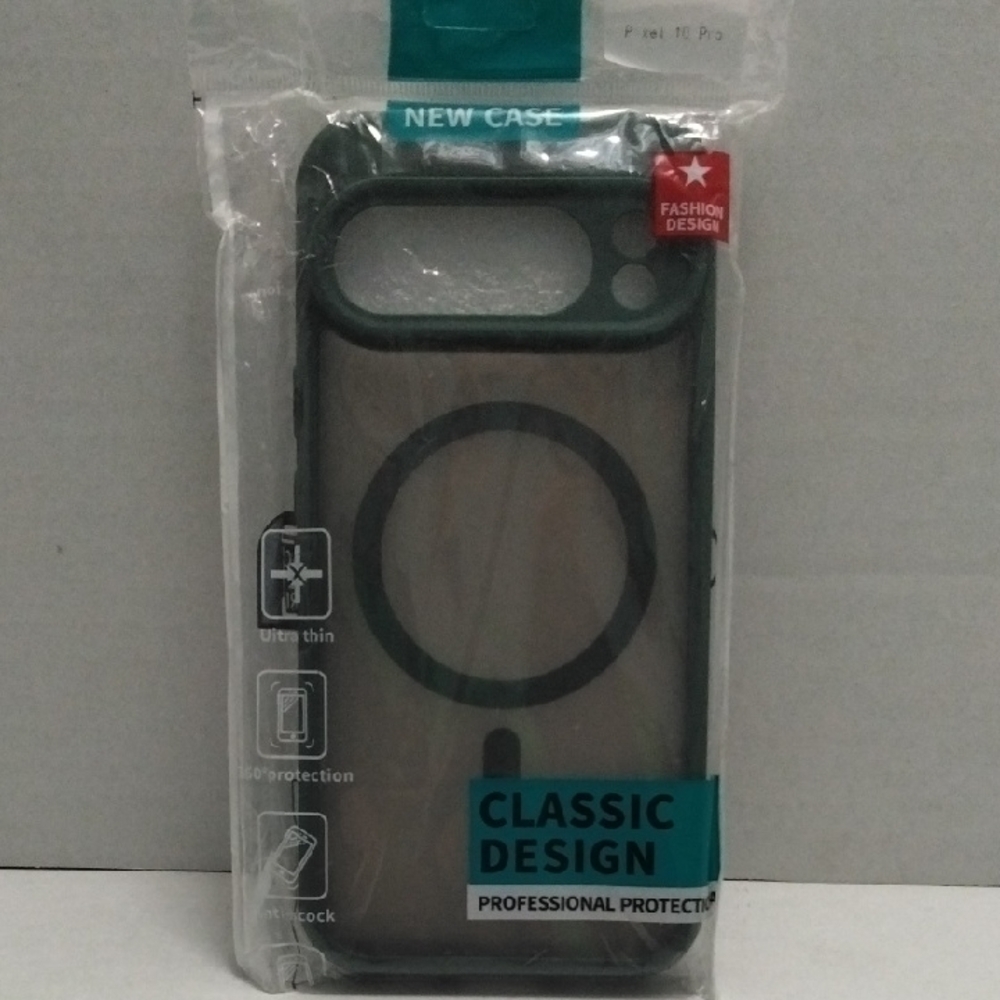 Classic Green Design Case For The Google Pixel 10 Pro Phone‎